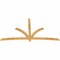 Ekena Millwork Davenport Rough Sawn Timber Gable Bracket, Western Red Cedar, 108"W x 58"H x 2"D x 4"F, 13/12 Pitch GBW108X58X0204DAV00RWR - alternate 5